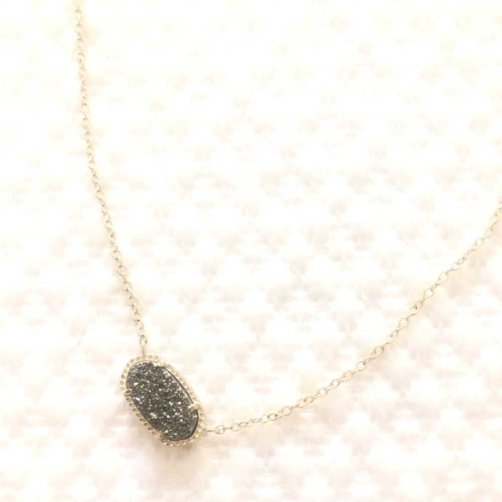 Kendra Scott Drusy Necklace with bag